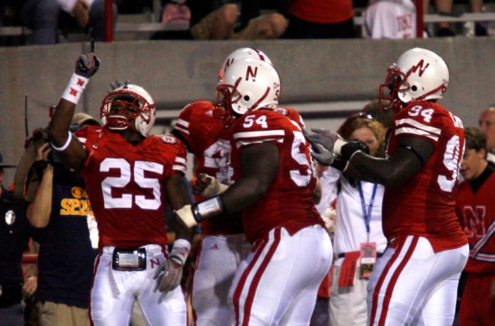 2006 Nebraska-Kansas football 2Q3 USATSI_2187129 Andre Jones